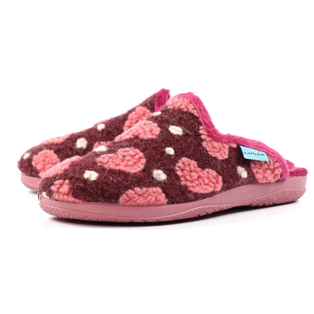 LUNAR Marsha Burgundy Slipper 7 LUNAR Marsha Burgundy Slipper - Image 7