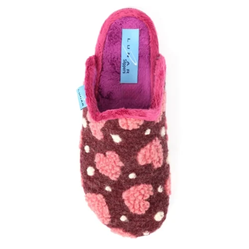 LUNAR Marsha Burgundy Slipper 15 LUNAR Marsha Burgundy Slipper -Slipper Supply Store marsha burgundy slipper p7534 432471 image