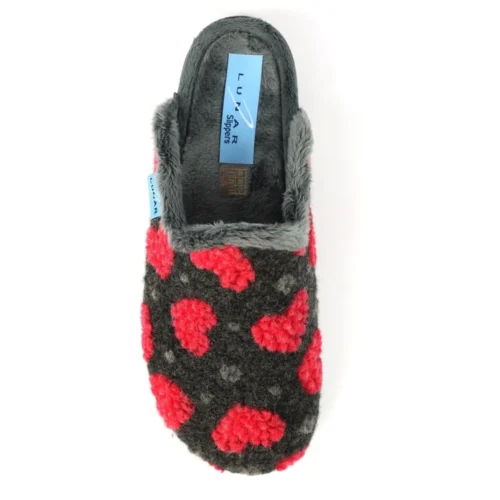 LUNAR Marsha Dark Grey Slipper -Slipper Supply Store marsha dark grey slipper p7535 432411 image