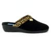 LUNAR Michelle Black Ocelot Slipper 16 LUNAR Michelle Black Ocelot Slipper -Slipper Supply Store michelle black ocelot slipper p6778 385317 image