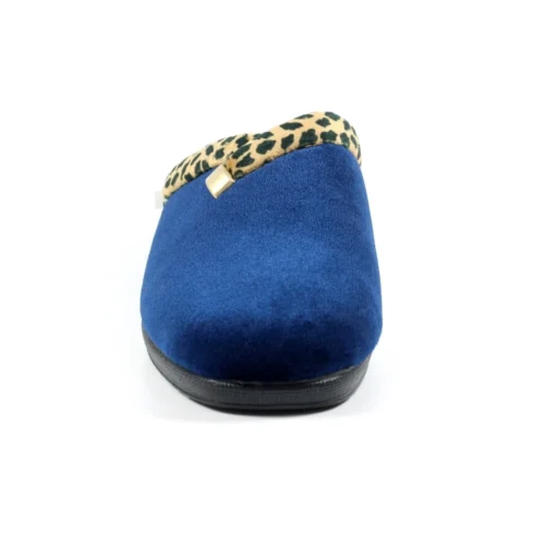 LUNAR Michelle Blue Ocelot Slipper 11 LUNAR Michelle Blue Ocelot Slipper -Slipper Supply Store michelle blue ocelot slipper p6777 385212 image