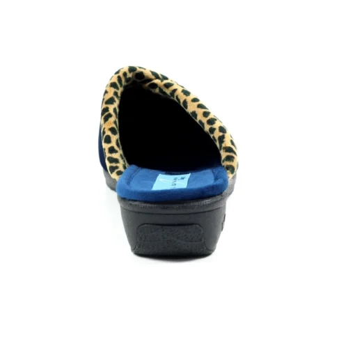 LUNAR Michelle Blue Ocelot Slipper 12 LUNAR Michelle Blue Ocelot Slipper -Slipper Supply Store michelle blue ocelot slipper p6777 385219 image