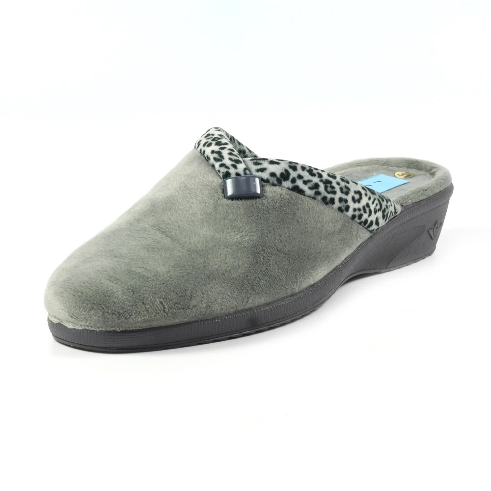 LUNAR Michelle Grey Ocelot Slipper 4 LUNAR Michelle Grey Ocelot Slipper - Image 4