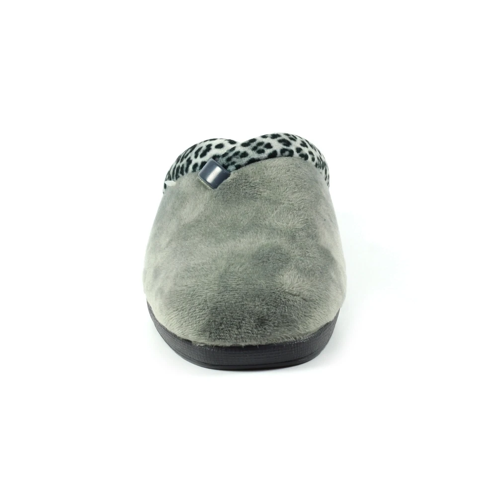 LUNAR Michelle Grey Ocelot Slipper 5 LUNAR Michelle Grey Ocelot Slipper - Image 5