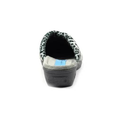 LUNAR Michelle Grey Ocelot Slipper 13 LUNAR Michelle Grey Ocelot Slipper -Slipper Supply Store michelle grey ocelot slipper p6776 385282 image