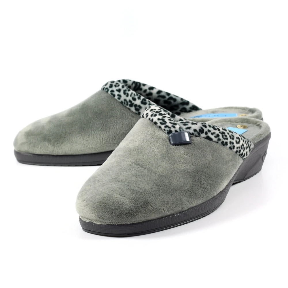 LUNAR Michelle Grey Ocelot Slipper 7 LUNAR Michelle Grey Ocelot Slipper - Image 7