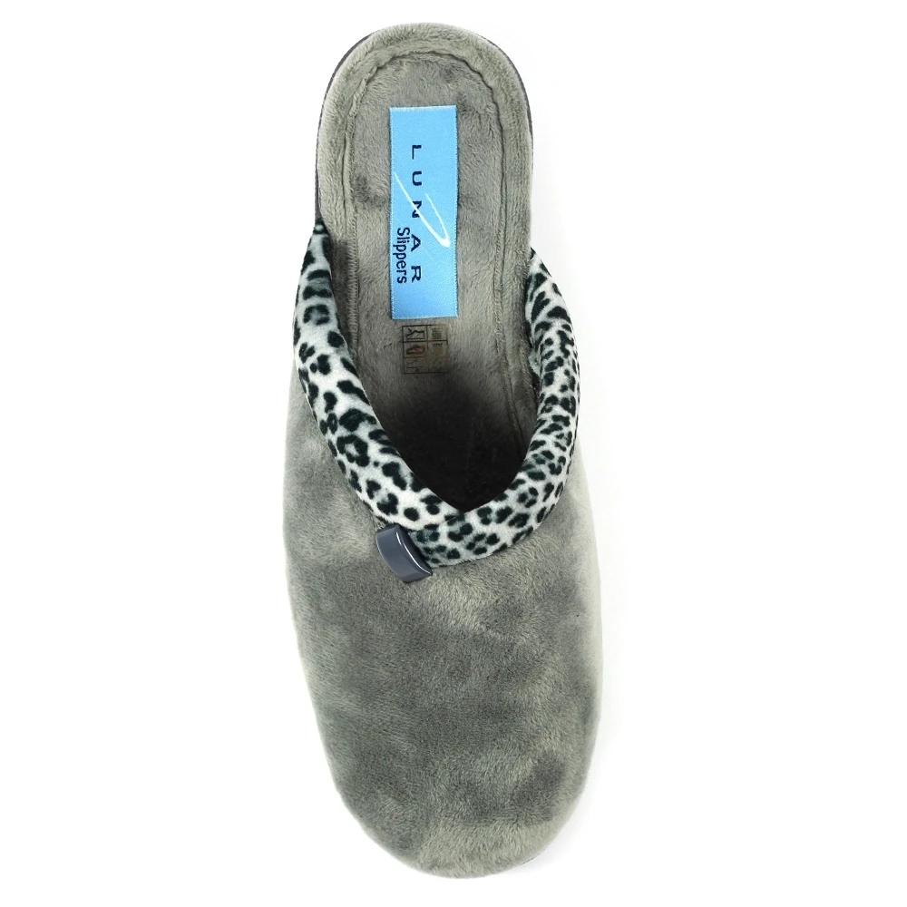 LUNAR Michelle Grey Ocelot Slipper 8 LUNAR Michelle Grey Ocelot Slipper - Image 8