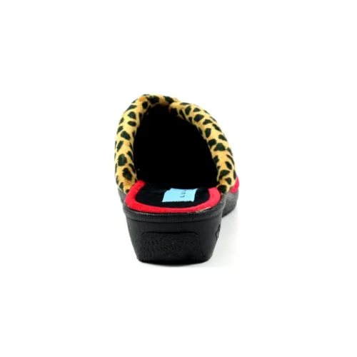 LUNAR Michelle Red Ocelot Slipper -Slipper Supply Store michelle red ocelot slipper p6779 385415 image