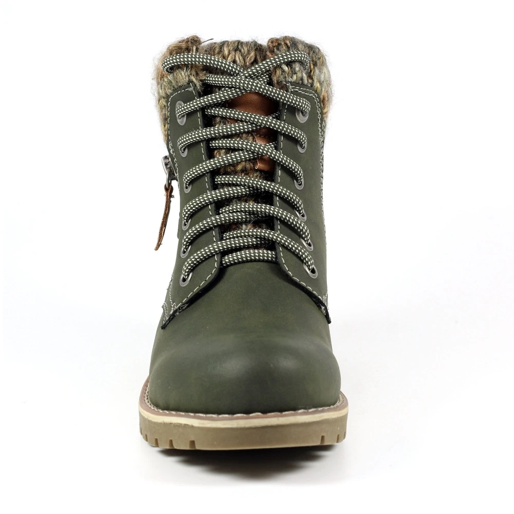 LUNAR Millie Olive Waterproof Boot 6 LUNAR Millie Olive Waterproof Boot - Image 6