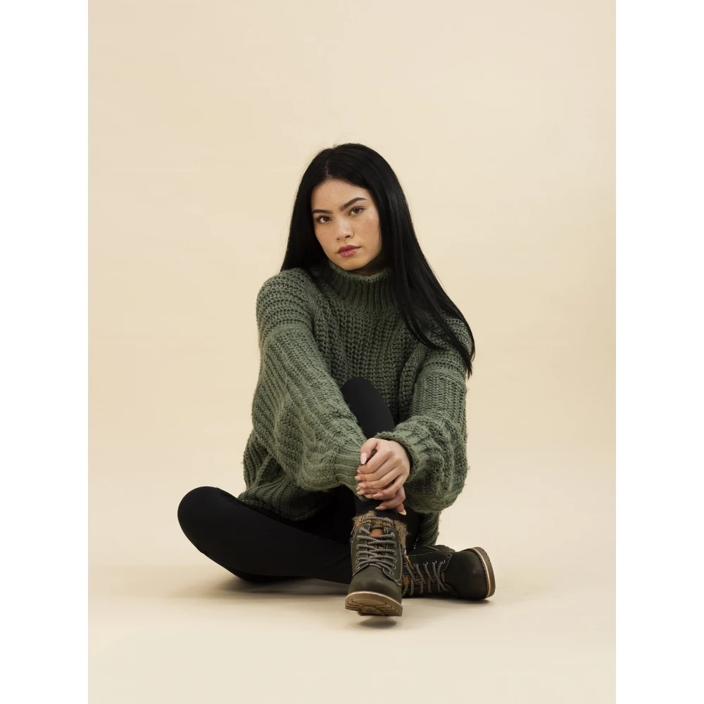 LUNAR Millie Olive Waterproof Boot 3 LUNAR Millie Olive Waterproof Boot - Image 3