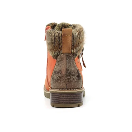 LUNAR Millie Orange Waterproof Boot -Slipper Supply Store millie orange waterproof boot p7618 436176 image