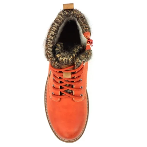 LUNAR Millie Orange Waterproof Boot -Slipper Supply Store millie orange waterproof boot p7618 436182 image