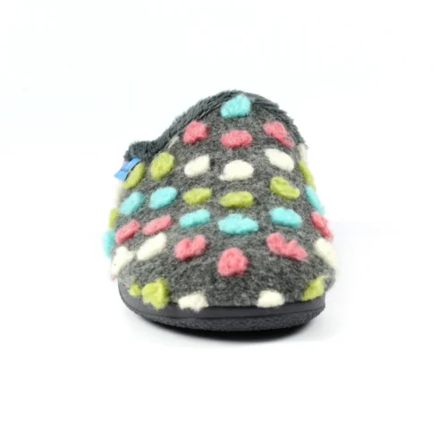 LUNAR Montreal Grey Mule Slipper -Slipper Supply Store montreal grey mule slipper p5409 322821 image