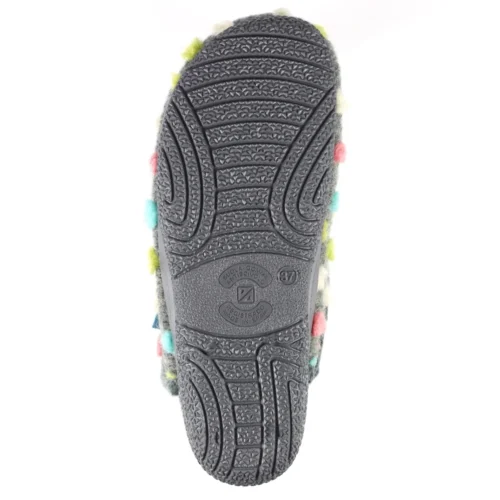 LUNAR Montreal Grey Mule Slipper -Slipper Supply Store montreal grey mule slipper p5409 322827 image