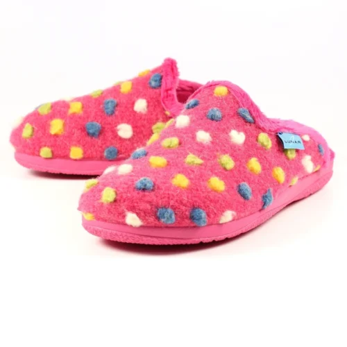 LUNAR Montreal Pink Mule Slipper -Slipper Supply Store montreal pink mule slipper p4761 380165 image