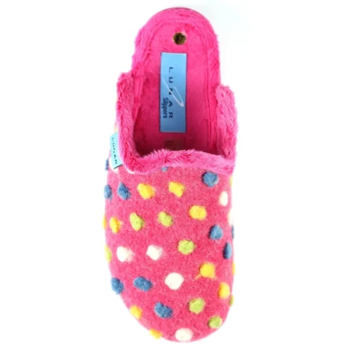 LUNAR Montreal Pink Mule Slipper -Slipper Supply Store montreal pink mule slipper p4761 380183 image