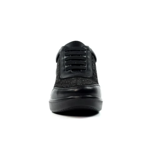 LUNAR Muriel Black Wedge Trainer 13 LUNAR Muriel Black Wedge Trainer -Slipper Supply Store muriel black wedge trainer p7017 397633 image