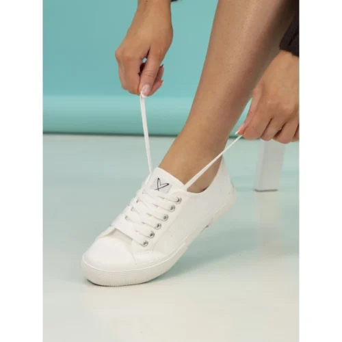 LUNAR Naomi White Trainer -Slipper Supply Store naomi white trainer p7464 428982 image