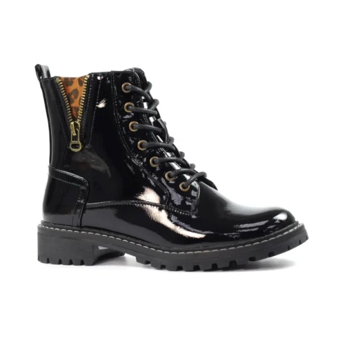 LUNAR Nevada Black Patent Ankle Boot -Slipper Supply Store nevada black patent ankle boot p7762 447571 image