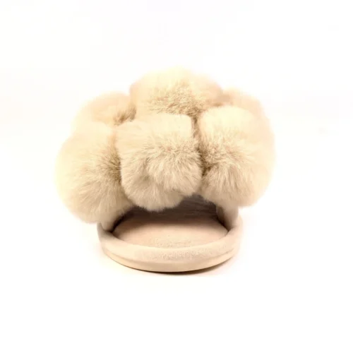 LUNAR Octavia II Beige Slipper -Slipper Supply Store octavia ii beige slipper p6082 402673 image