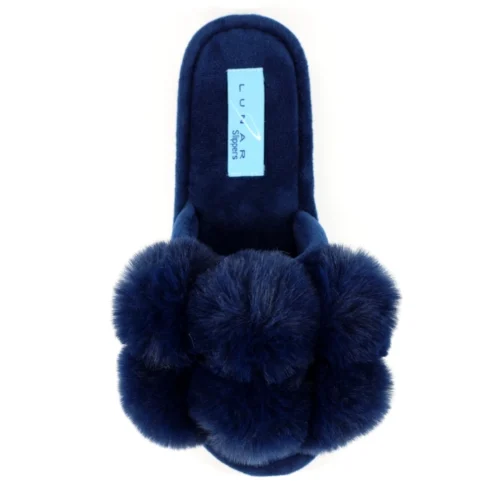 LUNAR Octavia II Navy Slipper -Slipper Supply Store octavia ii navy slipper p6083 402625 image