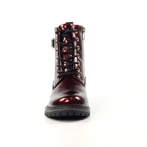 LUNAR Parlour Burgundy Patent Ankle Boot -Slipper Supply Store parlour burgundy patent ankle boot p6951 394719 image