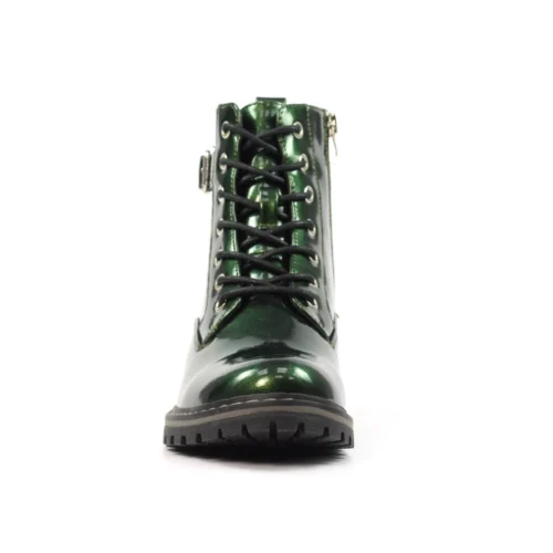 LUNAR Parlour Green Patent Ankle Boot -Slipper Supply Store parlour green patent ankle boot p7763 447535 image