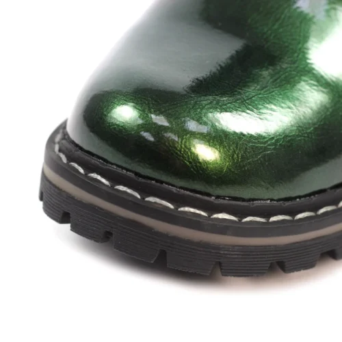 LUNAR Parlour Green Patent Ankle Boot -Slipper Supply Store parlour green patent ankle boot p7763 447553 image