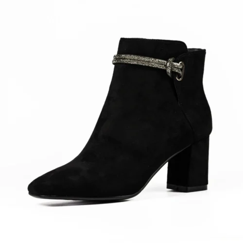 LUNAR Pasha Black Ankle Boot 12 LUNAR Pasha Black Ankle Boot -Slipper Supply Store pasha black ankle boot p7607 436680 image