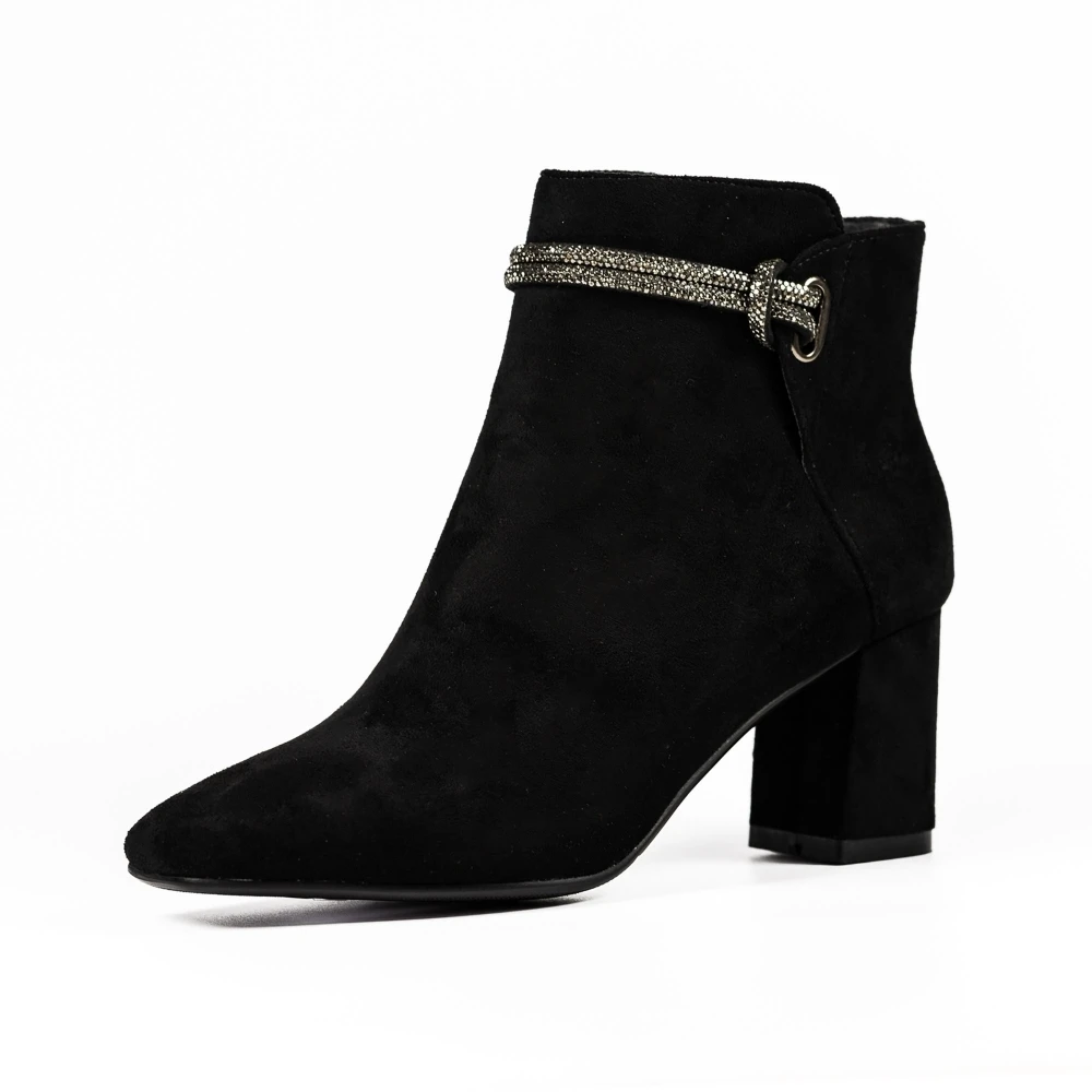 LUNAR Pasha Black Ankle Boot 5 LUNAR Pasha Black Ankle Boot - Image 5