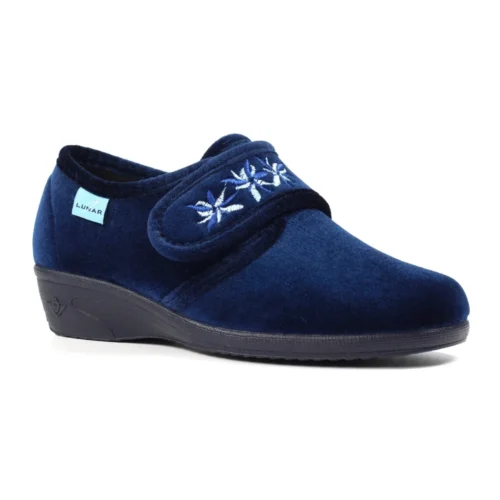 LUNAR Paula II Navy Slipper -Slipper Supply Store paula ii navy slipper p6794 386615 image