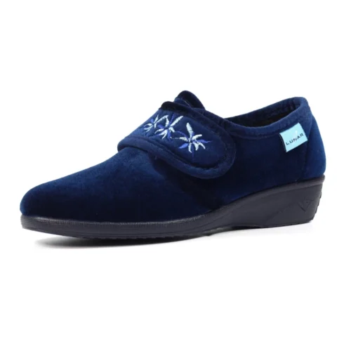 LUNAR Paula II Navy Slipper -Slipper Supply Store paula ii navy slipper p6794 386621 image