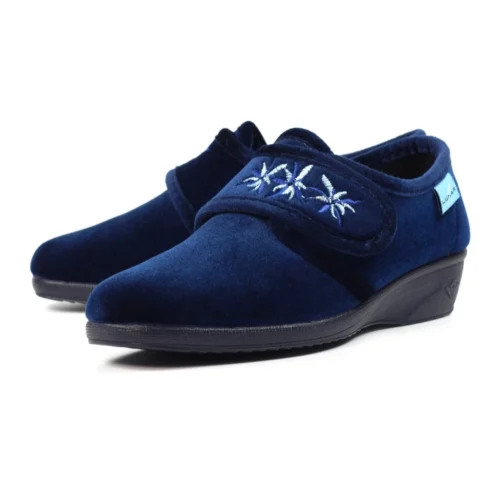 LUNAR Paula II Navy Slipper -Slipper Supply Store paula ii navy slipper p6794 386639 image
