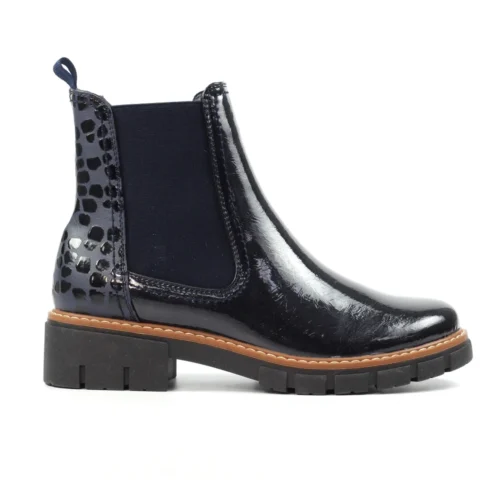 LUNAR Peace Navy Ankle Boot