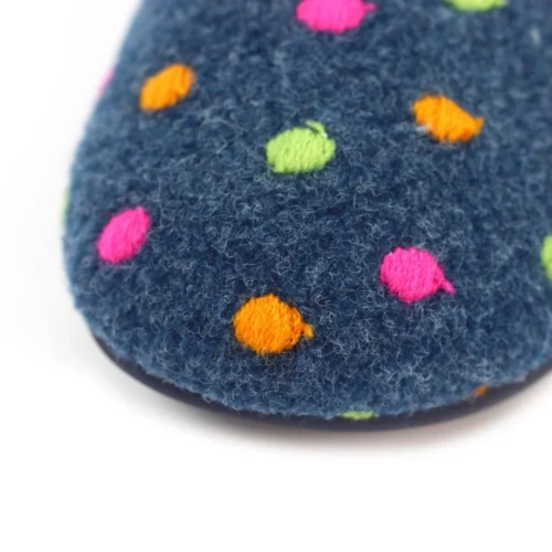 LUNAR Peanut Navy Mule Slipper 13 LUNAR Peanut Navy Mule Slipper -Slipper Supply Store peanut navy mule slipper p6845 388959 image