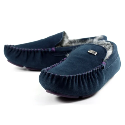 Percy II Blue Suede Slipper -Slipper Supply Store percy ii blue suede slipper p5475 328555 image