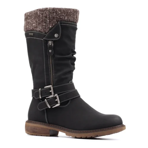 LUNAR Peyton Black Waterproof Long Boot