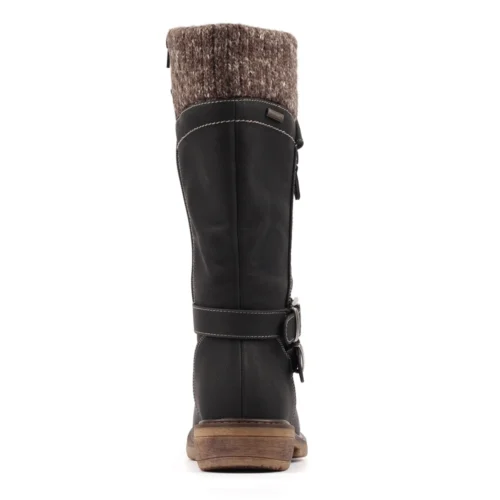 LUNAR Peyton Black Waterproof Long Boot -Slipper Supply Store peyton black waterproof long boot p7616 448450 image