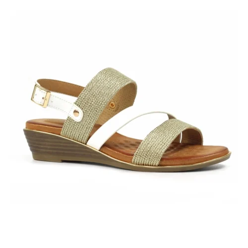 LUNAR Pippa White Wedge Sandal -Slipper Supply Store pippa white wedge sandal p7250 415274 image