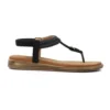 LUNAR Poppy Black Sandal -Slipper Supply Store poppy black sandal p7252 415148 image