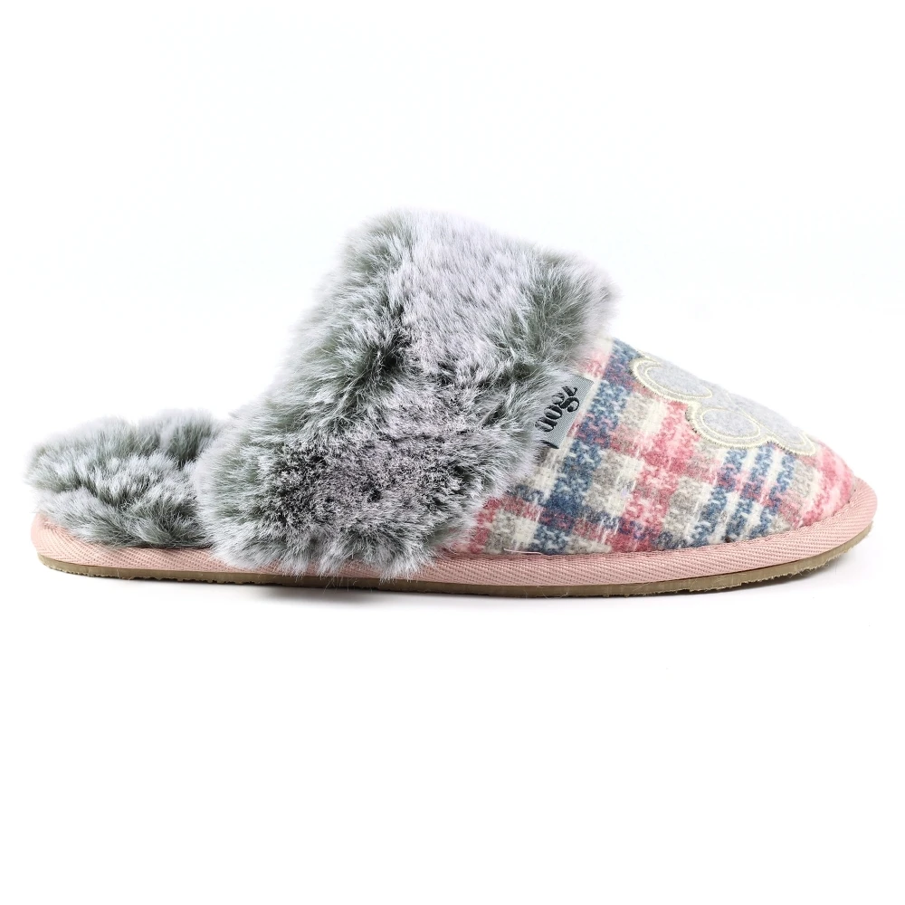 Poppy Pink Mule Slipper 1 Poppy Pink Mule Slipper