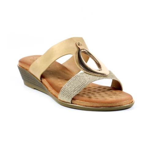 LUNAR Porto Beige Wedge Sandal -Slipper Supply Store porto beige wedge sandal p6374 404158 image