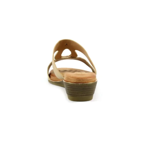 LUNAR Porto Beige Wedge Sandal -Slipper Supply Store porto beige wedge sandal p6374 404170 image