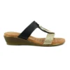 LUNAR Porto Black Wedge Sandal 15 LUNAR Porto Black Wedge Sandal -Slipper Supply Store porto black wedge sandal p6375 404188 image