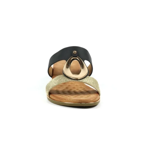 LUNAR Porto Black Wedge Sandal -Slipper Supply Store porto black wedge sandal p6375 404212 image