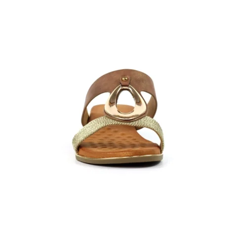 LUNAR Porto Brown Sandal -Slipper Supply Store porto brown sandal p7090 404704 image