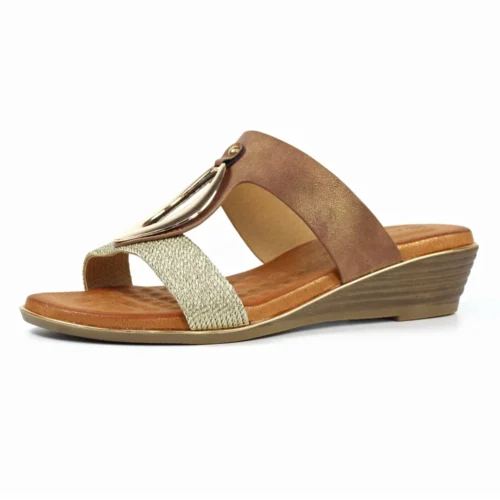 LUNAR Porto Brown Sandal -Slipper Supply Store porto brown sandal p7090 404728 image
