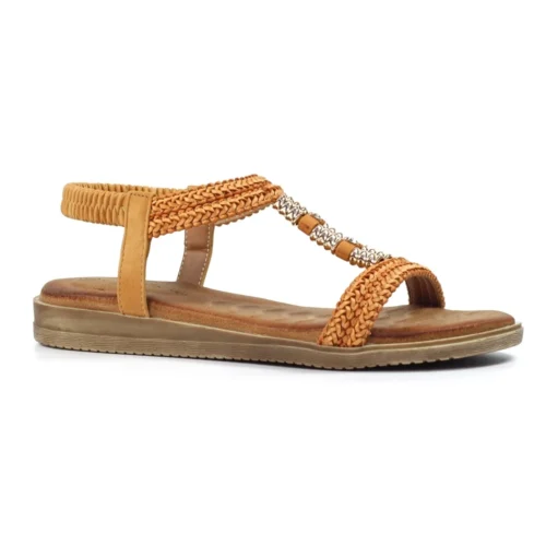 LUNAR Portofino Camel Sandal -Slipper Supply Store portofino camel sandal p7255 415004 image
