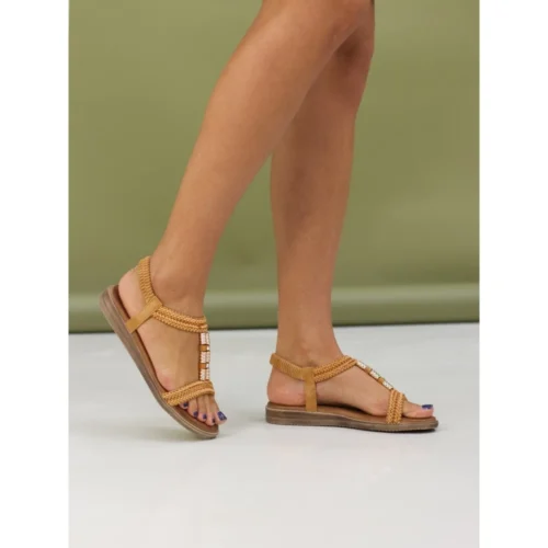 LUNAR Portofino Camel Sandal -Slipper Supply Store portofino camel sandal p7255 415022 image