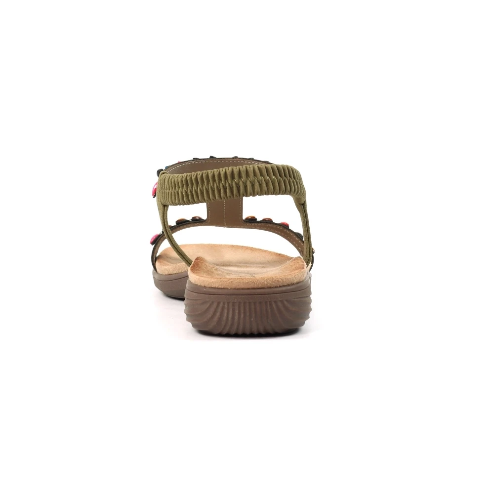 LUNAR Ravello Khaki Sandal 6 LUNAR Ravello Khaki Sandal - Image 6